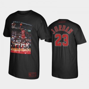Men's Michael Jordan #23 The Last Dance Black Chicago Bulls Bulls 6 T-Shirt 339901-951